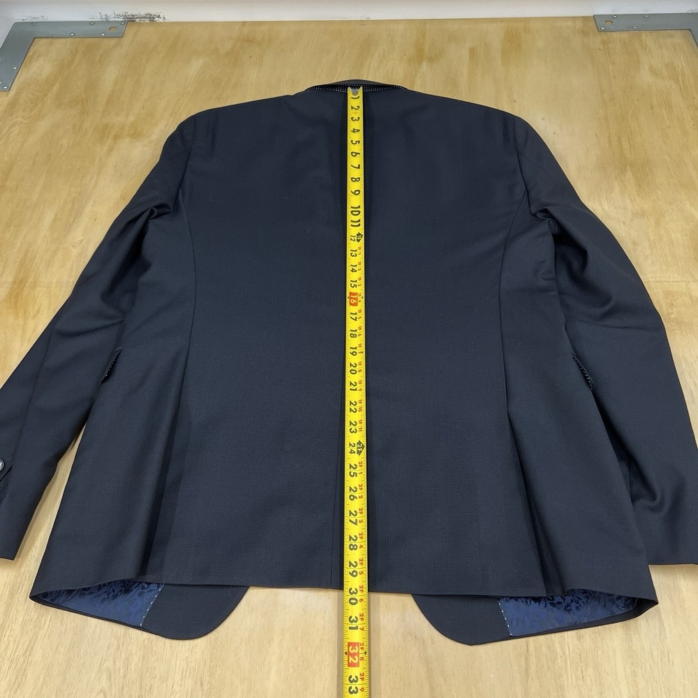 Sand Copenhagen Wool Silk Blazer Jacket Sport Coat Mens 42R Slim Fit Black - Picture 5 of 12